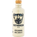 KNUT HANSEN DRY GIN | Weltweit ausgezeichnet | 14 regionale Zutaten wie Wachholder, Gurke, Basilikum | Handcrafted nach nordischer Art in eigener Manufaktur | Nachhaltige Keramikflasche | 50ml