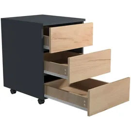 VCM Dalosa Rollcontainer 39 x 45 x 55 cm braun