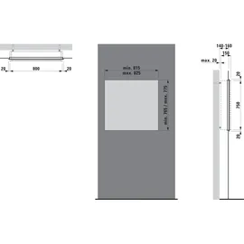 Laufen Frame 25 80 cm weiß