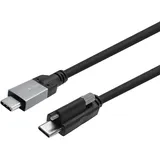 Vivolink USB-C Screw to USB-C Cable 6m (6 m), USB Kabel