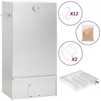 VidaXL Räucherofen mit Kaltrauchgenerator Verzinkter Stahl