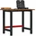 vidaXL Werkbank Dunkelbraun 100x60x81,5 cm Massivholz Eiche Rechteckig