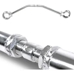 Aluminium Domstrebe verstellbar passend für BMW E46 4 Zylinder