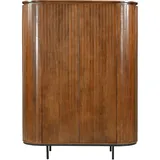SIT Möbel SIT Highboard »MANGO NATURAL (1 St.), mit Lamellenfront, beige