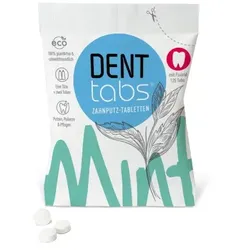 Denttabs Zahnputz-Tabletten mit Fluorid (125St)