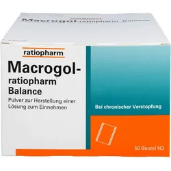 MACROGOL-ratiopharm Balance Plv.z.H.e.L.z.Einn. 50 St.