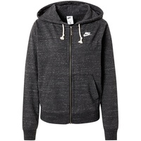 Nike Gym Vintage EASY Full-Zip Hoodie black-white, XL
