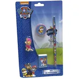 Paw Patrol – Set Bleistift mit Figur aus Kunststoff Topper (CYP Imports ts-01-pw)
