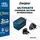 Energizer ENERGIZER, GaN 4A USB-C 20W Netzladegerät mit EU/UK/US Steckdosen, Schwarz / Blau - Bunt