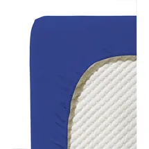 FLEURESSE Jenny C 001115 Single-Jersey 180 x 200 - 200 x 200 cm royal