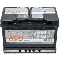 Autobatterie 70 Ah Mit Technologie AGM ,Batterie Auto Start & Stop L03 Magneten