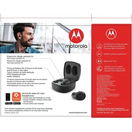 Motorola Vervebuds 100 tws schwarz