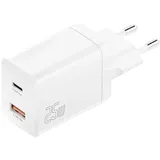 4smarts Ladegerät PDPlug Duos 25W 1xC, 1xA, weiß