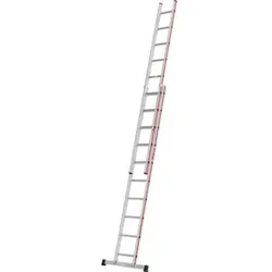 Hymer Schiebeleiter zweiteilig 2x10 Sprossen