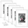 luxuskollektion Fotorahmen A3 Plexiglas Weiß 29,7x42 cm 5er Set