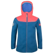 TROLLKIDS Regenjacke Bergen in Blau - 110