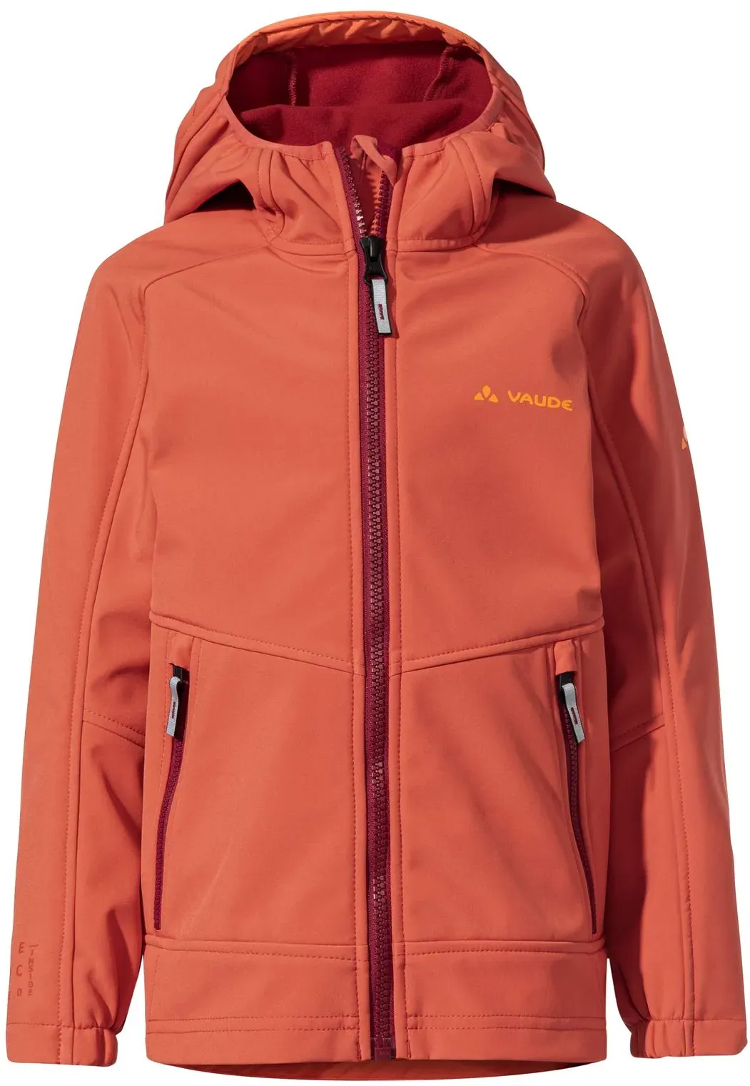 VauDe Kinder Rondane IV Softshelljacke - 122/128 - hotchili