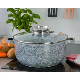 ZILNER Marmor Kochtopf 6,8 L 28 cm rund
