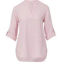 s.Oliver Leinenmix-Bluse mit Turn-up Rosa XS
