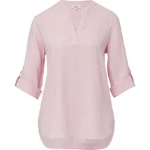 s.Oliver Leinenmix-Bluse mit Turn-up Rosa XS