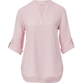 s.Oliver Leinenmix-Bluse mit Turn-up Rosa XS