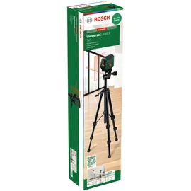 Bosch UniversalLevel 2 Set Kreuzlinienlaser Reichweite 12,0 m
