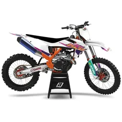 Blackbird Retro Deko Bausatz - KTM EXC/SX-SXF, schwarz