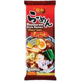 HIKARI Menraku Shoyu Ramen-Nudelsuppe 188,4g nach Restaurantart Shoyu-Geschmack