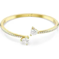 Swarovski Mesmera Armreif, Weiß, 5733512, Größe L