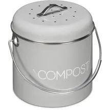 Navaris Komposteimer 3 l Grau