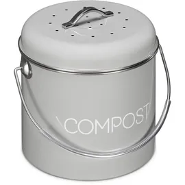 Navaris Komposteimer 3 l Grau