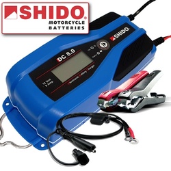 Shido DC 8.0 Batterie Ladegerät 12V 8A – alle Batterietypen