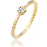 Elli Ring Solit�r Verlobung Diamant (0.045 ct.) 585 Gelbgold