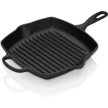 Le Creuset Signature Grillpfanne 26 x 26 cm schwarz matt