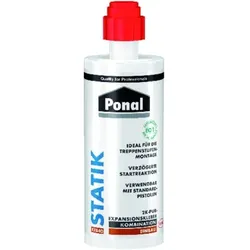 Statik 2K PUR-Expansionskleber hellbraun (MDI-haltig) 165gr Kartusche - braun