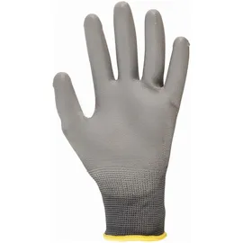 Stier Montagehandschuhe Polyester mit PU-Beschichtung grau Größe 9