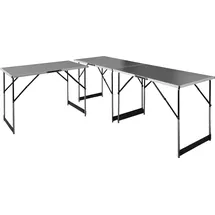 HZL Tapeziertisch 100 x 60 cm 3 teilig Braun
