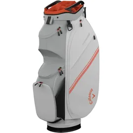 Callaway Golf Chase Tasche für 14 Wagen, 2025, Weiß/Silber/Orange