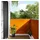 vidaXL Balkonverkleidung 120 x 700 cm Orange Polyester