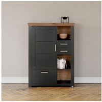 Set One by Musterring Highboard »york«, Typ 25, mit