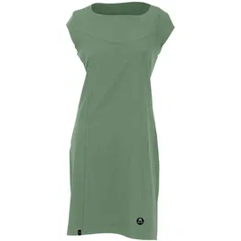 Maul Kleid Shirtkleid Uni Grün 38