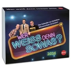 Heye Abreißkalender Wer weiß denn sowas 2026