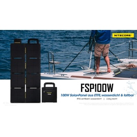 Nitecore Solarpanel (NC-FSP100W)
