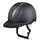 HKM Unisex Carbon Art Reithelm, 8691 matt schwarz, XS EU