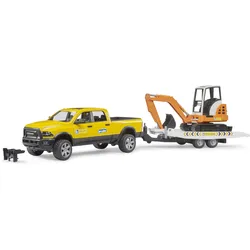 BRUDER - RAM Rental Service mit Minibagger