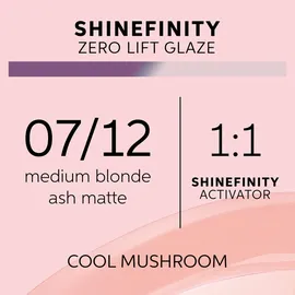 Wella Shinefinity 07/12 cool mushroom 60 ml