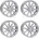 6 5 x 16 5 x 114 3 ET45 MB67 1 Silber