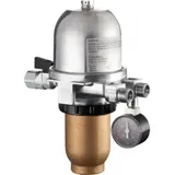 OVENTROP TOC-Duo-3 Entlüfter G 3/8 IG x G 3/8 AG mit Manometer 5-20 my