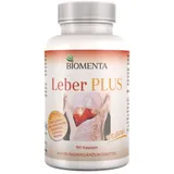 BIOMENTA Leber Plus - 90 Kapseln - mit Mariendistel, Löwenzahn, Artischocke uvm Kapseln, 90,00 St., 69.47 g