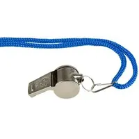 IDENA Trillerpfeife silber/blau